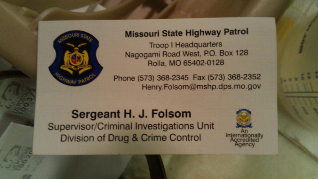 henry-folsom-missouri-state-highway-patrol-business-card