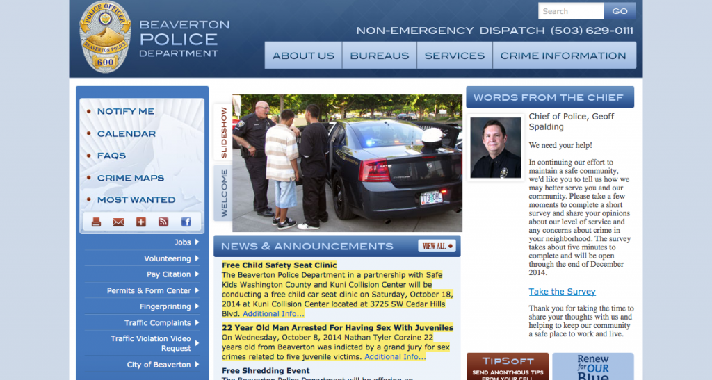 beaverton-police-department-homepage-copblock