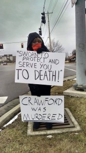 John Crawford protest last month