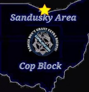 Sandusky cop block