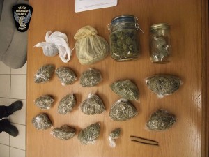 Ohio State police marijuana bust