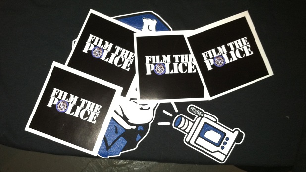 Film the Police Stickers