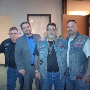 Stephen Stubbs with Bikers for Christ
