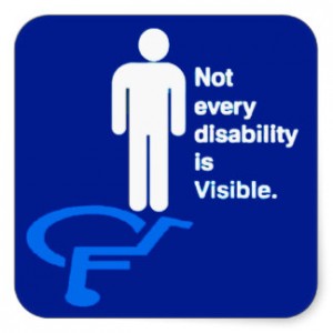 Not Every Disability Visible