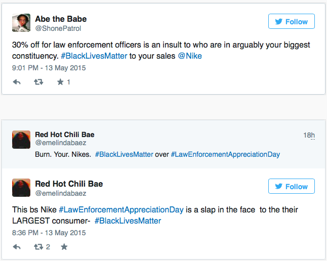 Nike Police Appreciation Day
