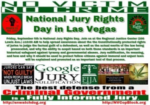National Jury Rights Day is September 5th. Don't forget to fully inform the potential jurors in your community.