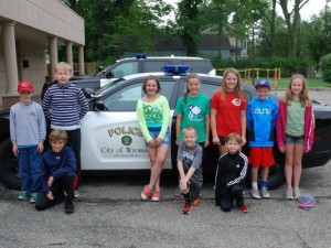 Wyoming junior police camp attendees