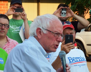 Bernie Sanders in Iowa City 8/17/2015