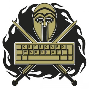 Design a killer Keyboard Warrior logo and I might get it tattooed on myself. Click image to submit.