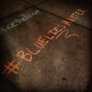 #BlueLiesMatter