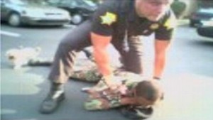 Deputy Fields Assaulting Disabled Veteran