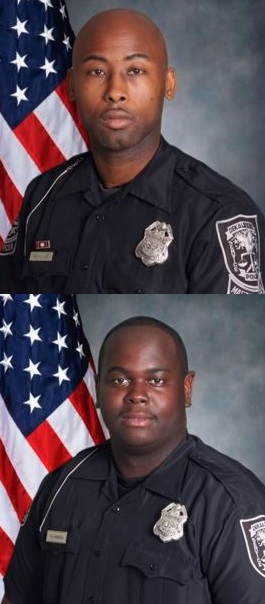 Officers Quhanna Lloyd (Top) And Travis Jones (Bottom)