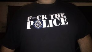 Fuck the police shirt