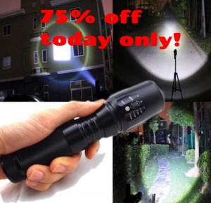 Attention people! The G700 Flashlight is indestructible and the brightest light you have EVER seen. 75% OFF LIMITED time only!! CLICK GRAPHIC NOW!