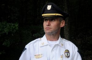 [NH’s top cop has resigned over physical abuse of son – Photo from Valley News’ Jennifer Hauck]