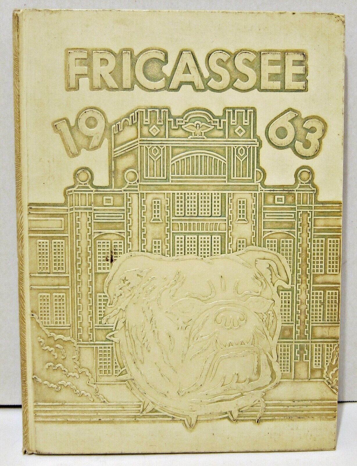BATON ROUGE HIGH SCHOOL FRICASSE YEARBOOK 1963 - BRHS