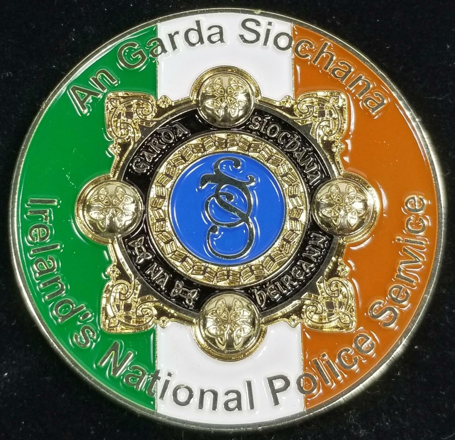 An Garda Siochana Ireland National Police Cork City Division Challenge Coin