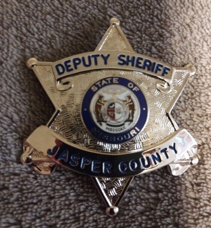 Jasper County Missouri Deputy Sheriff Badge \ Hat Pin