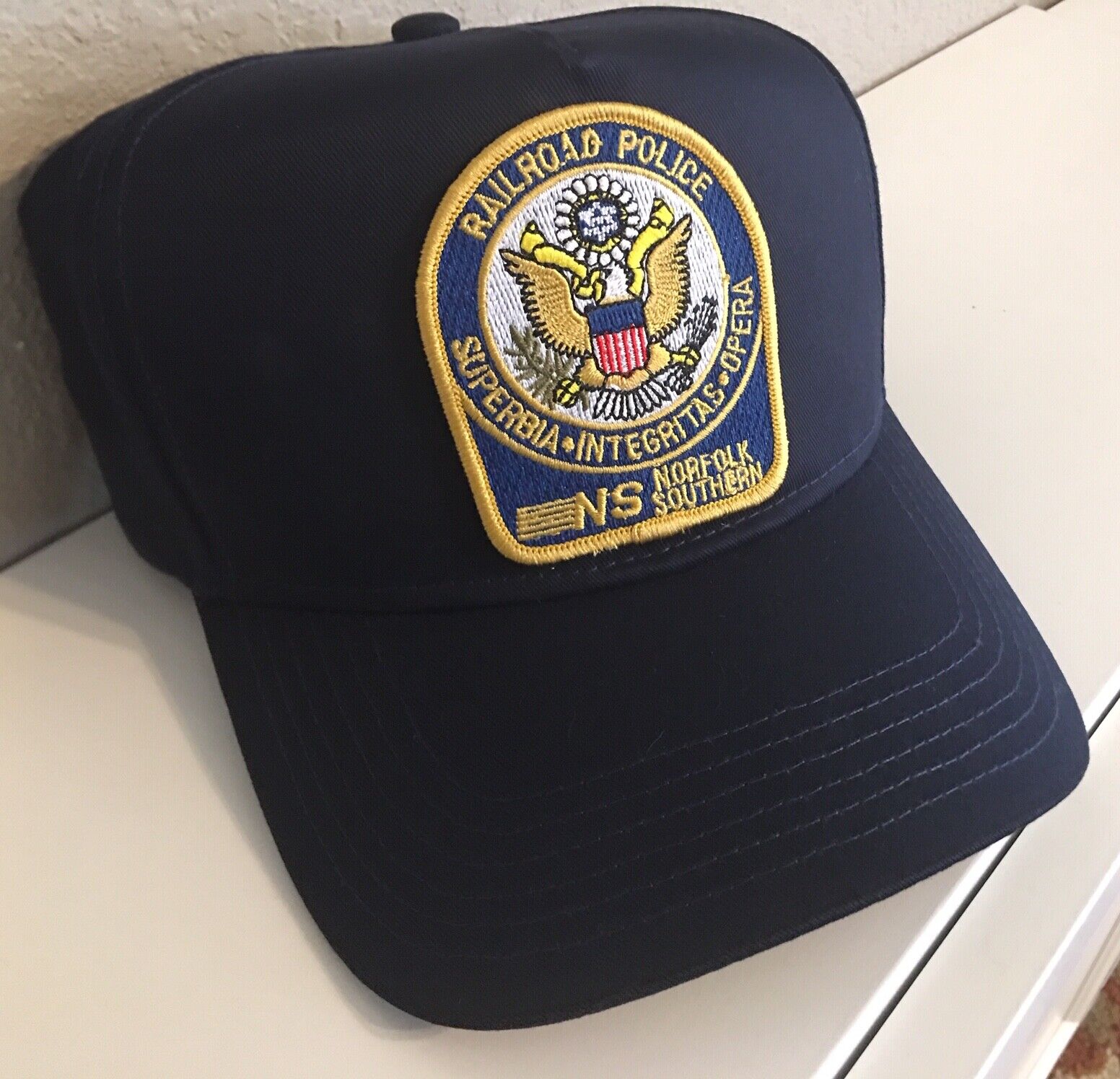 Cap / Hat- Norfolk Southern (NS) Railroad Police  #22365