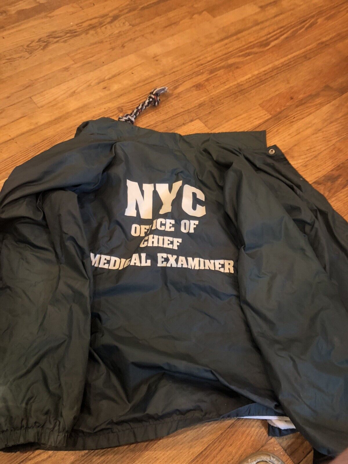 New York City Medical Examiner jacket xxl CSI vintage police