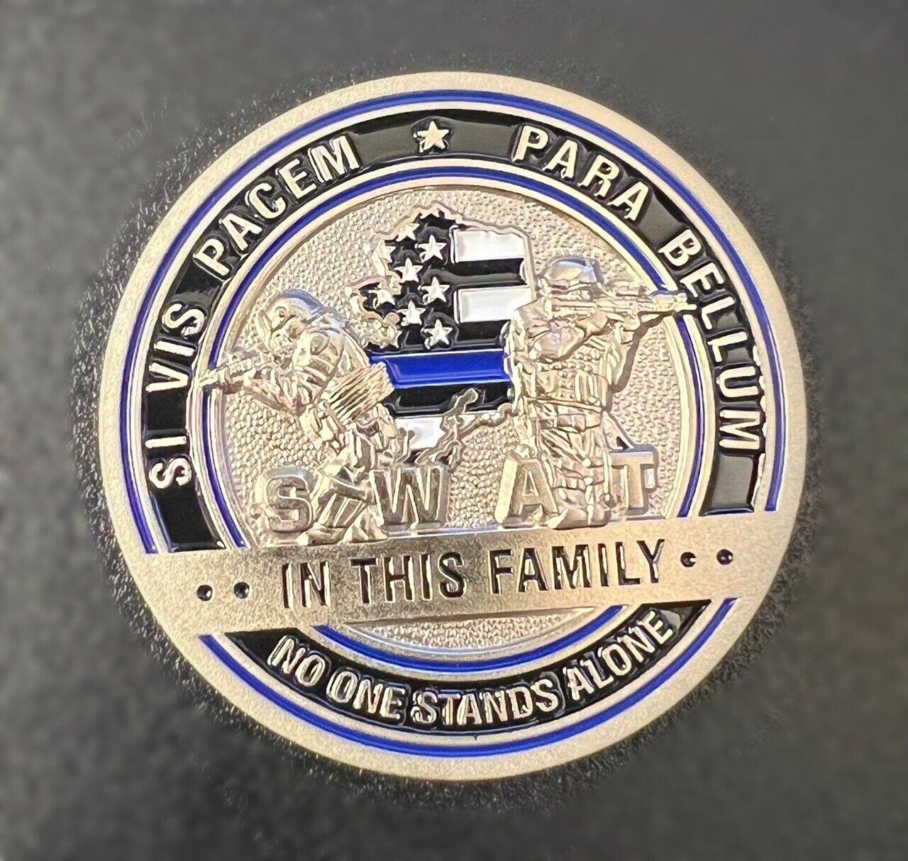 Police Challenge Coin- Juneau AK Police Department - SWAT