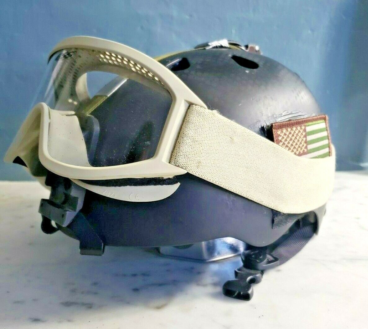 SWAT SEAL Pro-Tec Bump Helmet NVG Norotos ESS Striker Goggles L - MARSOC Ranger