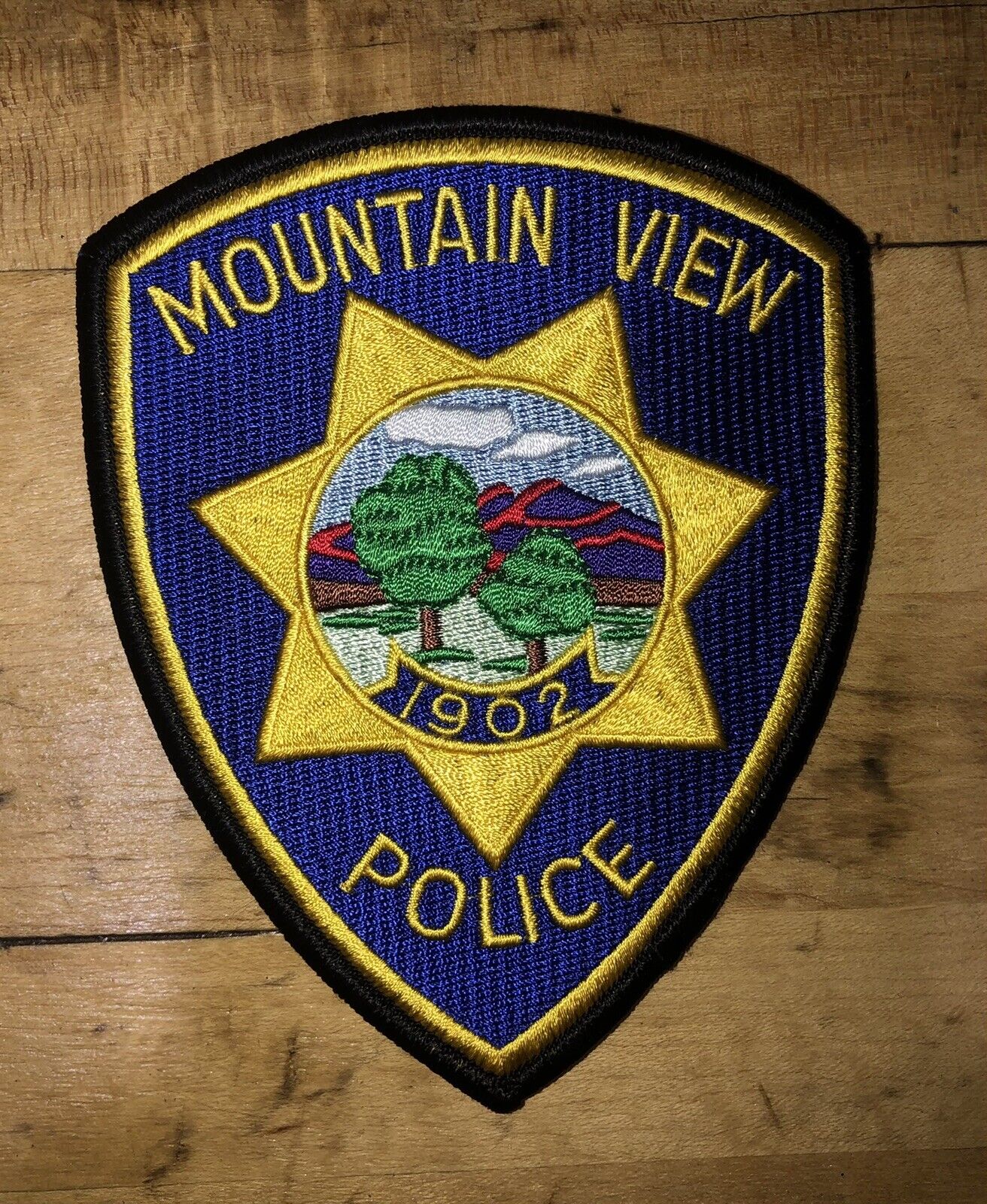 Mountain View California Police Department Patch