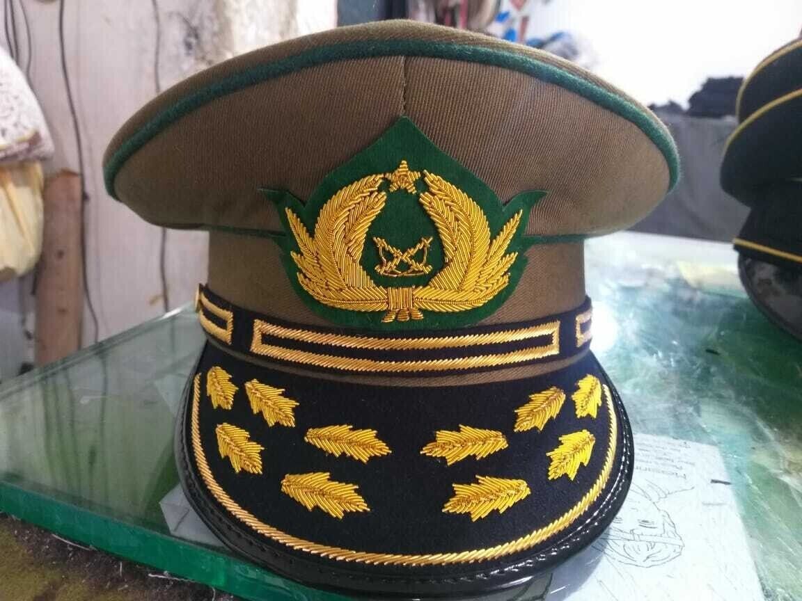 Chilean police general officers' visor cap | Military Headgear