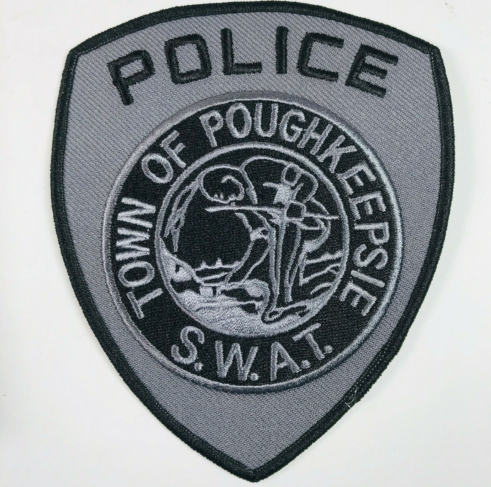 Poughkeepsie SWAT Police New York NY Subdued Tactical Patch B5