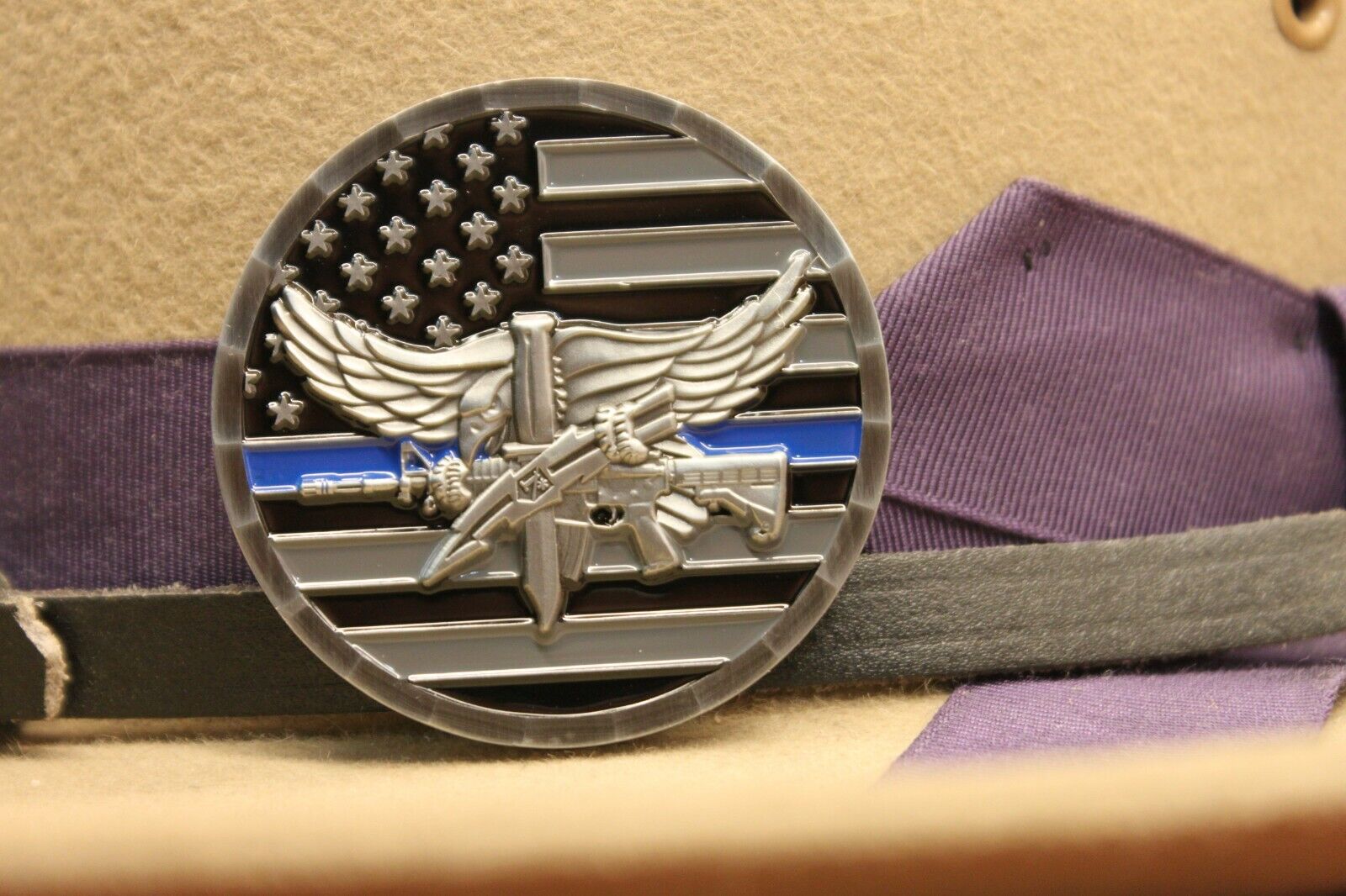 SWAT Heartland Tactical Officers Association Challenge Coin