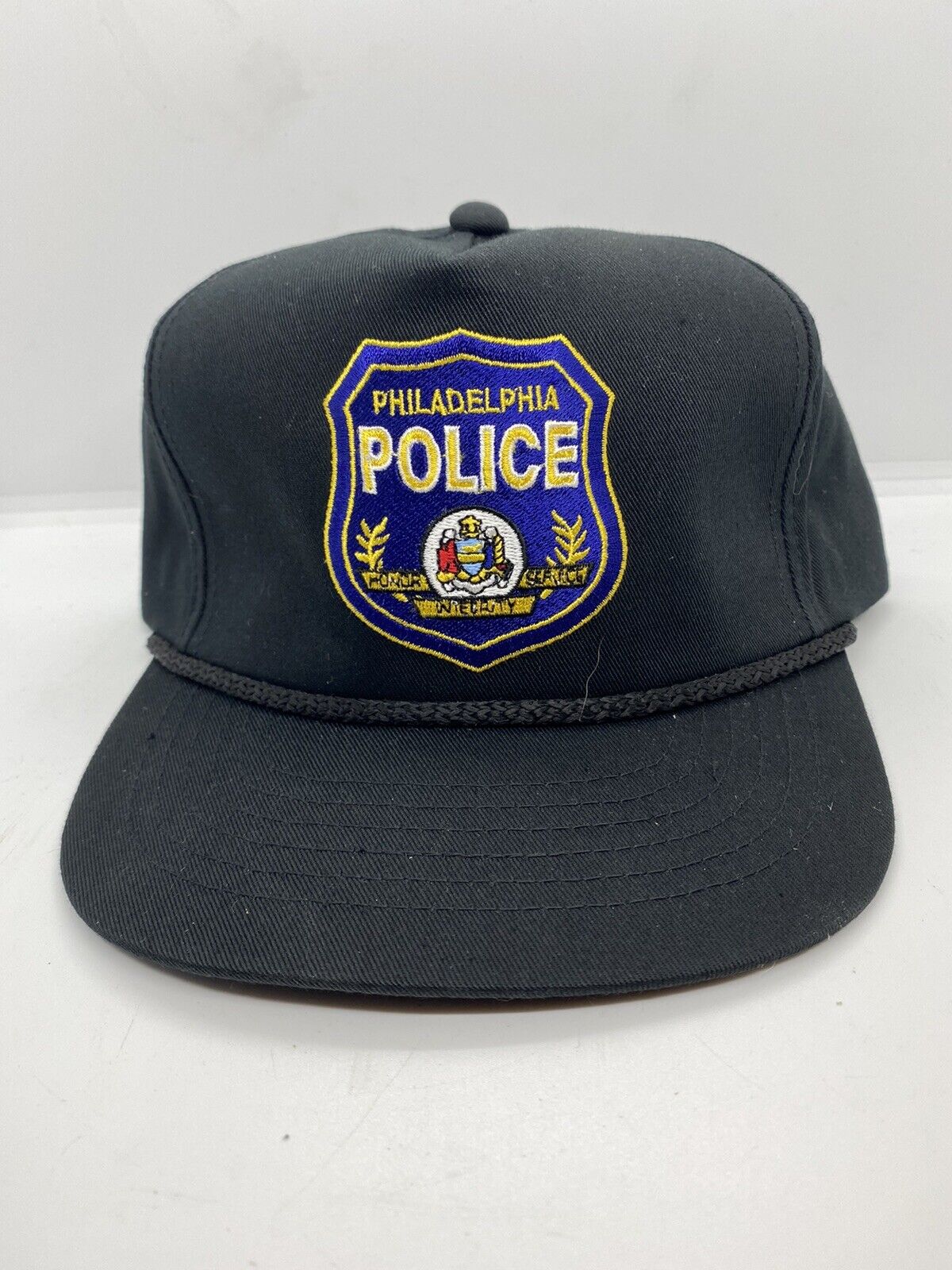 Vintage Philadelphia Police Hat Cap SnapBack  Trucker
