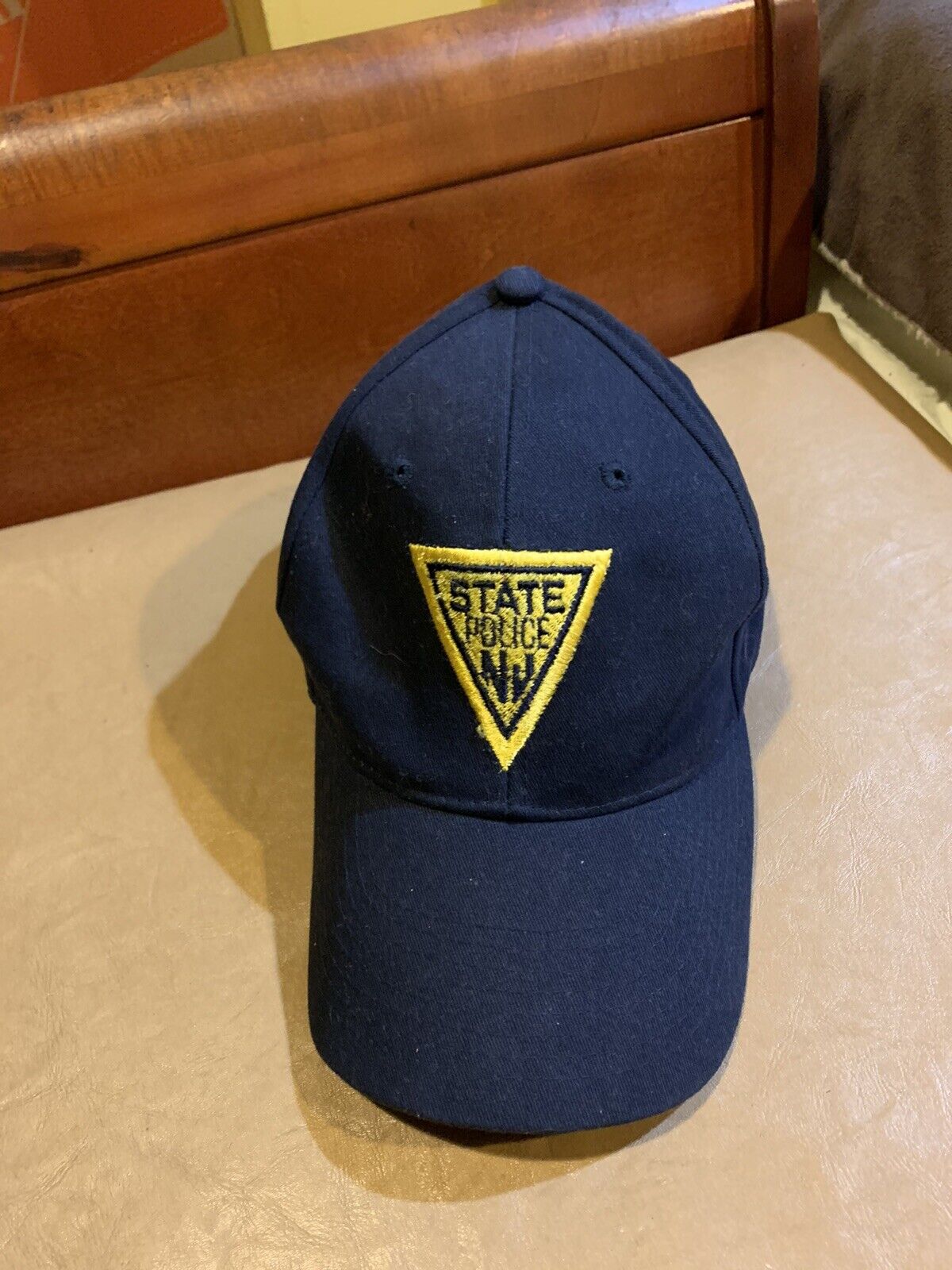 NJSP - New Jersey State Police Cap Hat Hook And Loop Closure