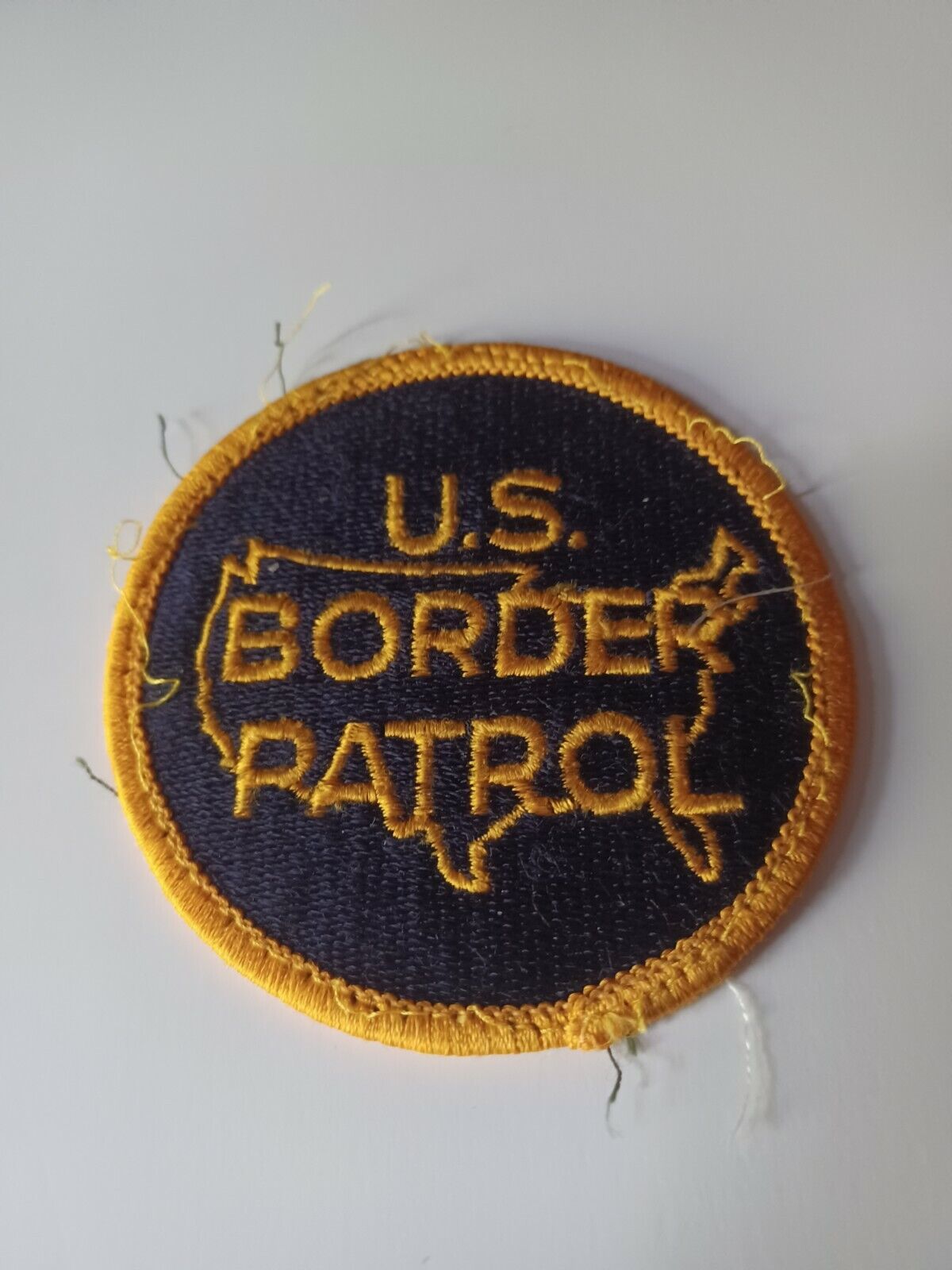 U.S. BORDER PATROL POLICE OFFICER Hat patch