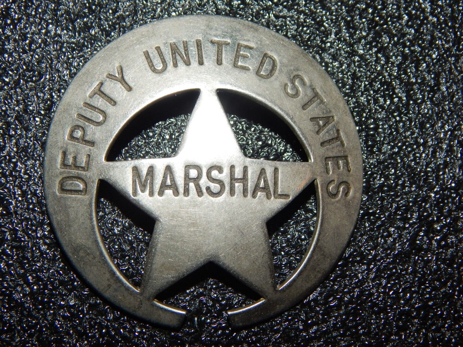 ANTIQUE  1900s DEPUTY US MARSHAL  USMS POLICE NUMBER 424 IN BOOK