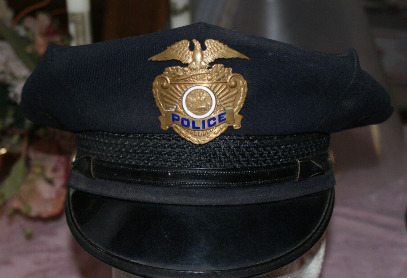 Vintage California Police Office Hat