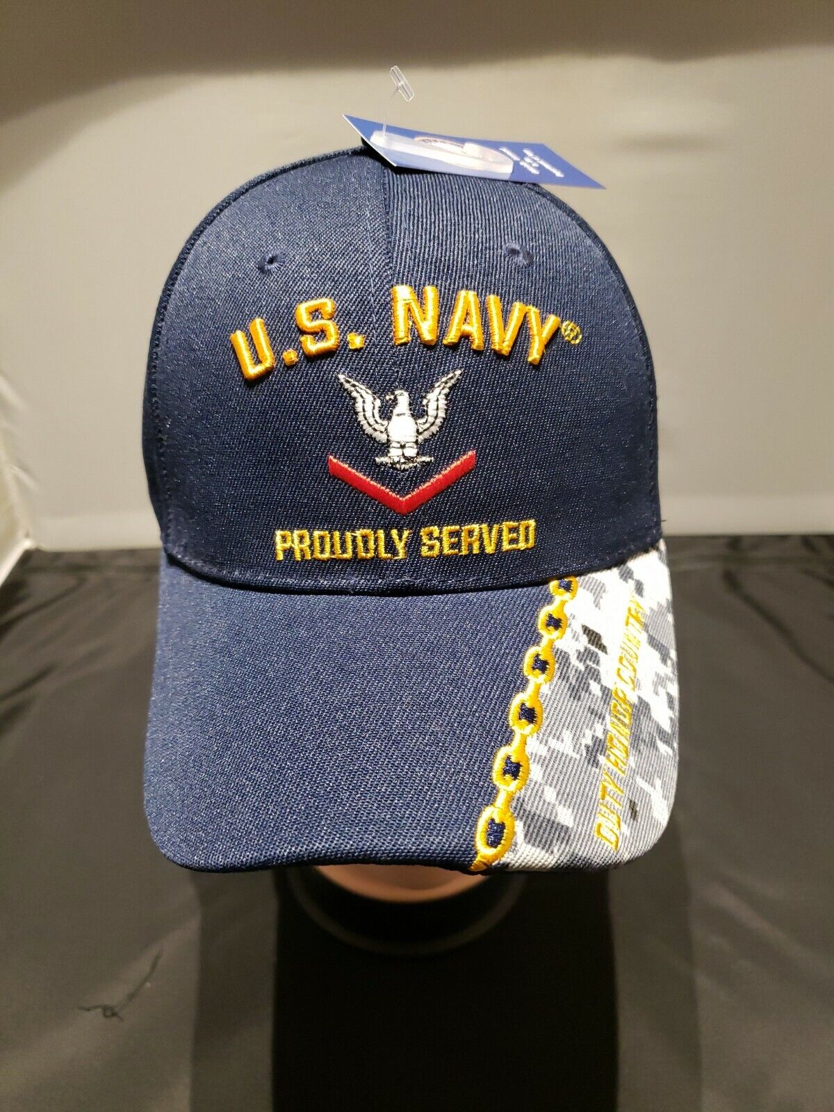 NEW US Navy Cap Rank E-4 PO3 USN Petty Officer 3rd Class  