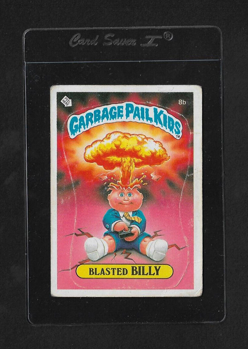 Garbage Pail Kids Original Series 1 (1985) --Blasted Billy-- (Glossy)