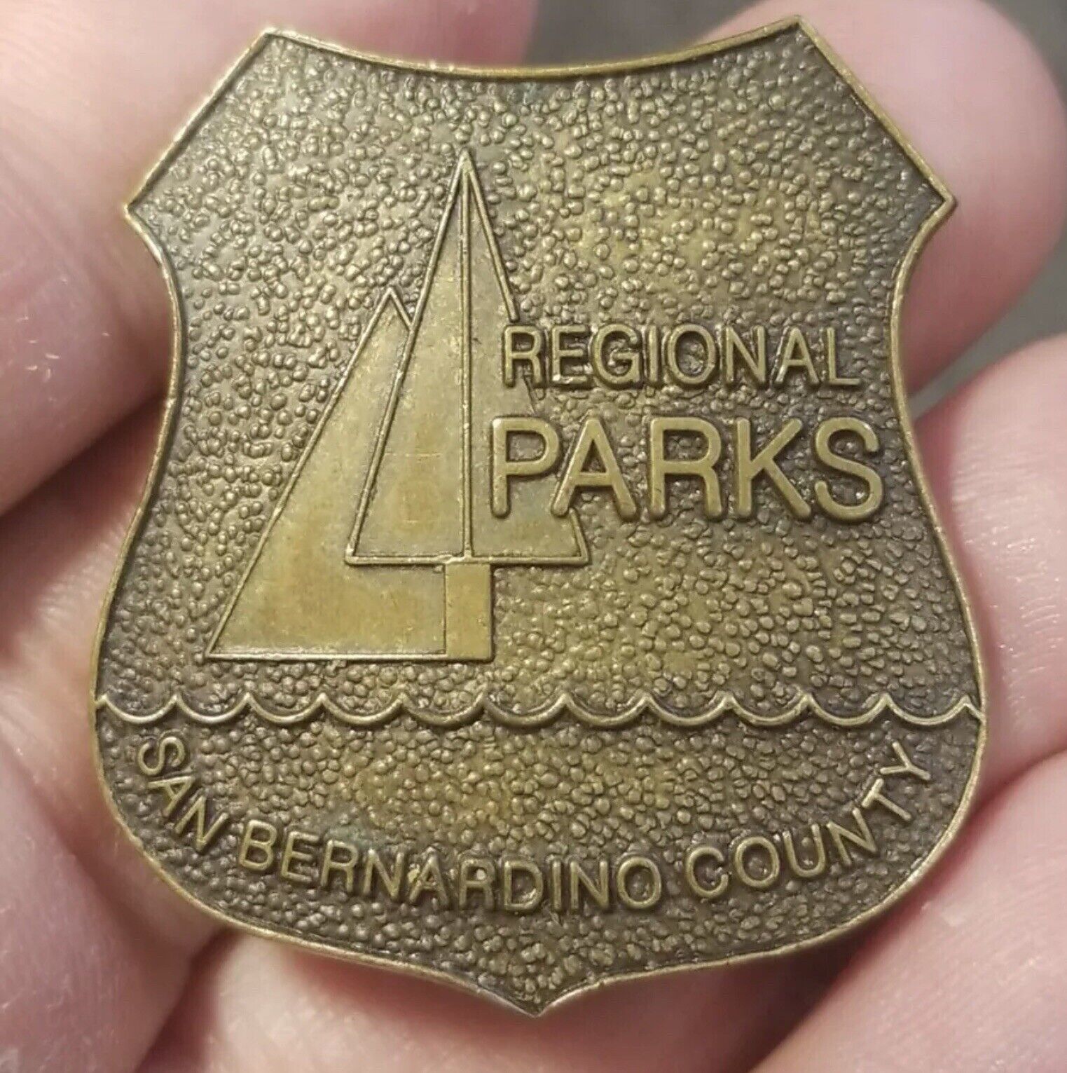 San Bernardino County California Regional Parks Badge