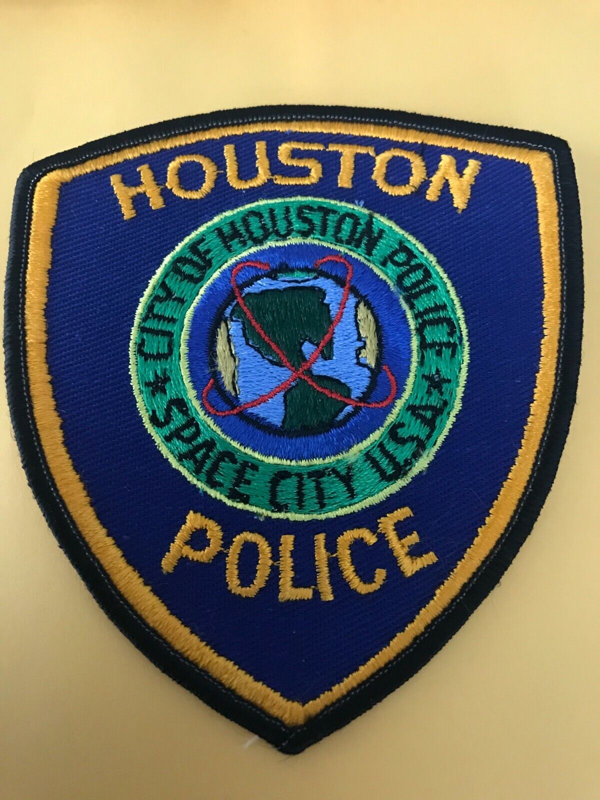Houston Texas Police Department Patch