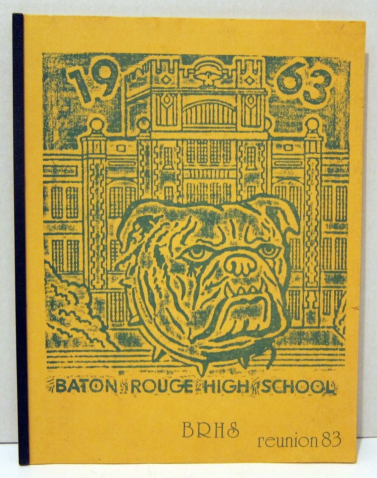 BATON ROUGE HIGH SCHOOL - Class of 1963 - 20 year Reunion 1983 Book