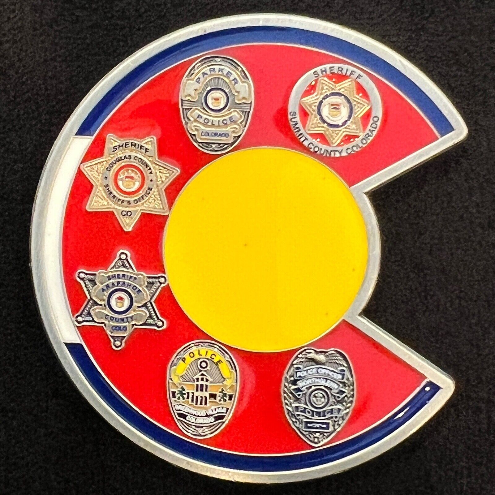 Colorado Law Enforcement Academy 2021 Class 12 Challenge Coin