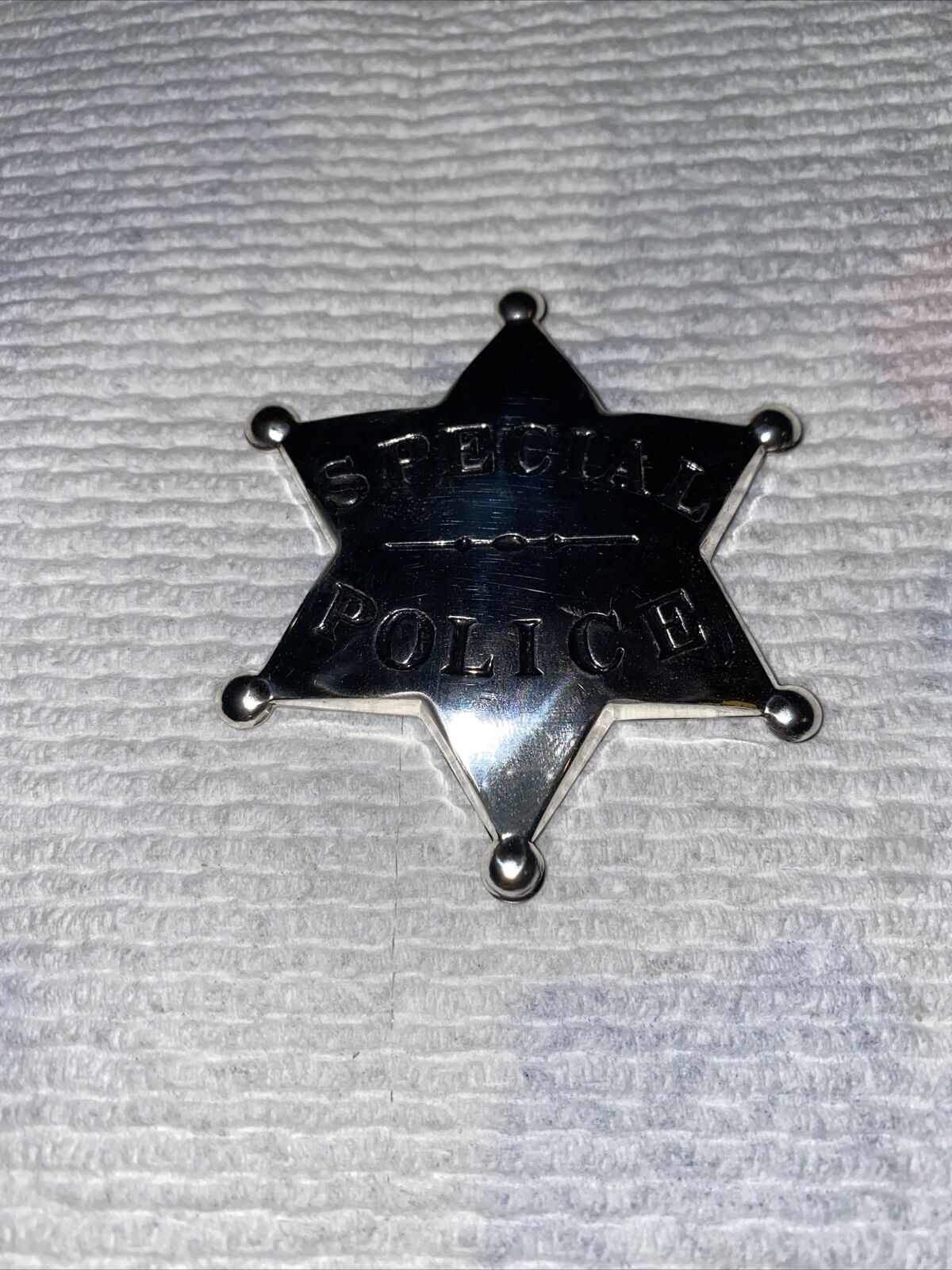 1987 sterling silver Franklin Mint Special Police Badge