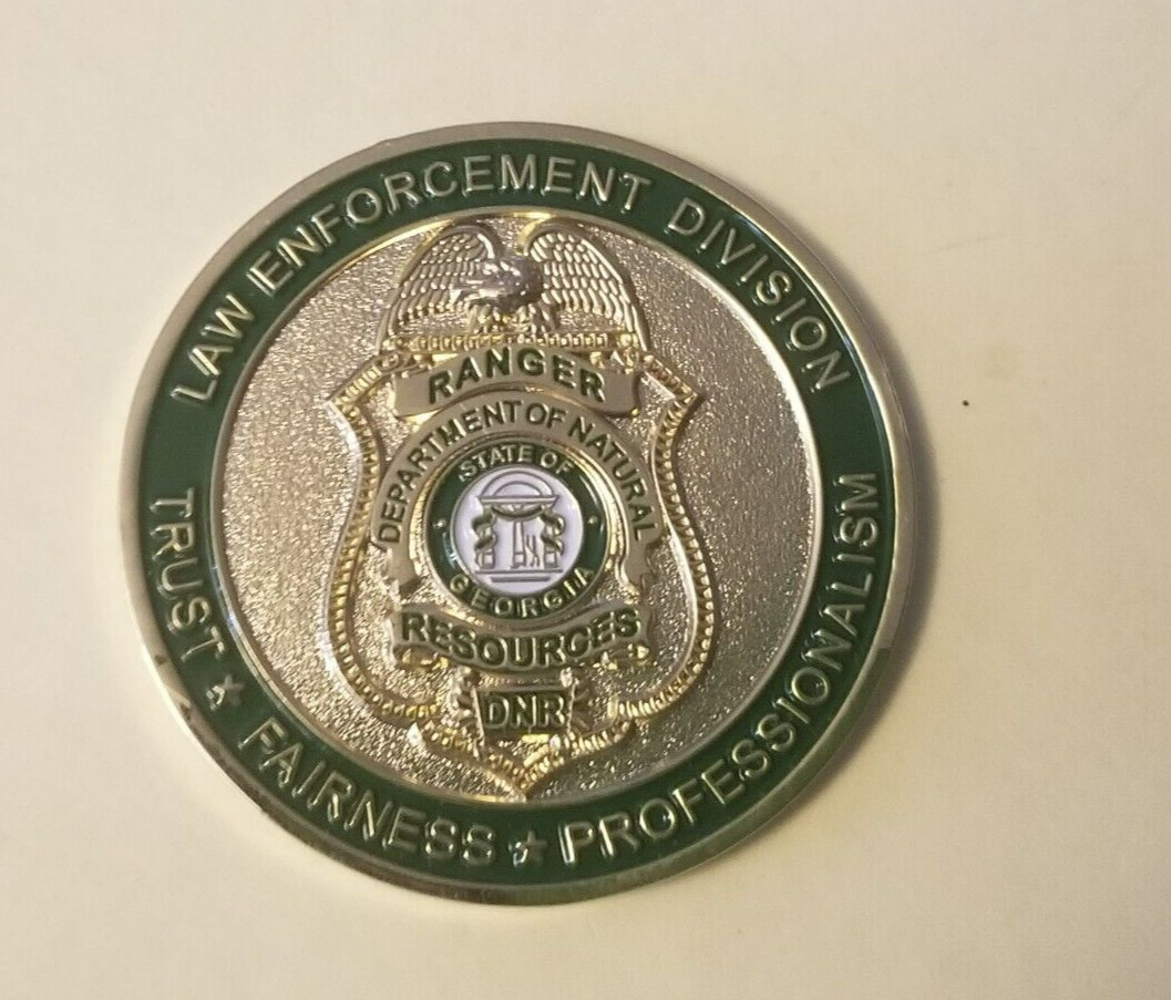 GEORGIA DNR Law Enforcement Division Challenge Coin (C24)