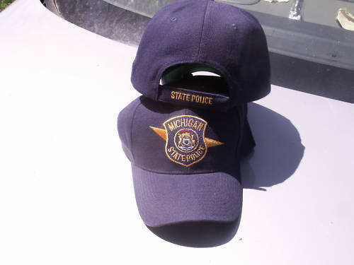 Michigan State Police Fatigue Cap, 30% Wool, NEW to Spec.