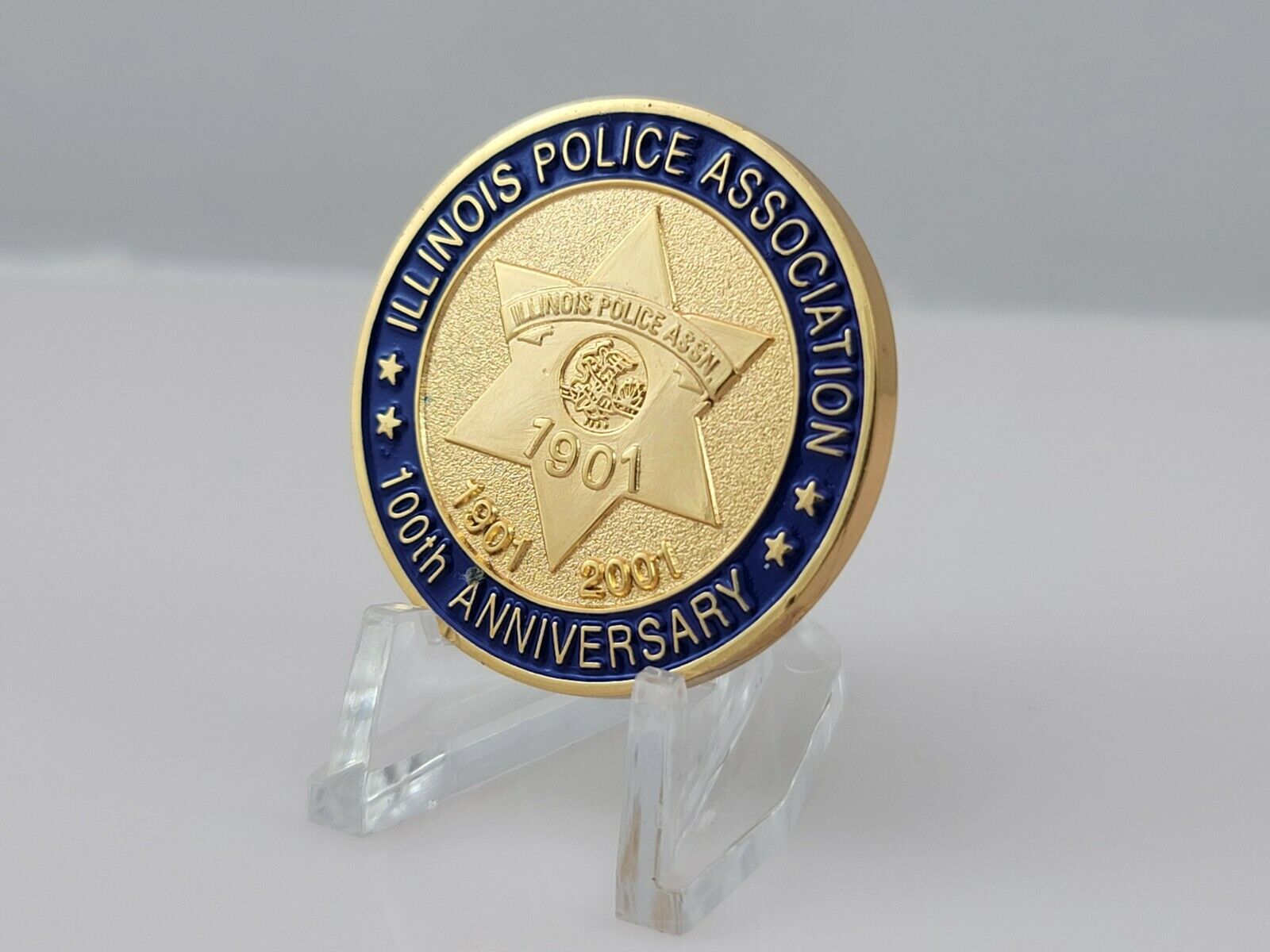 Illinois Police Association 100th Anniversary Sherwood Youth Camp Coin