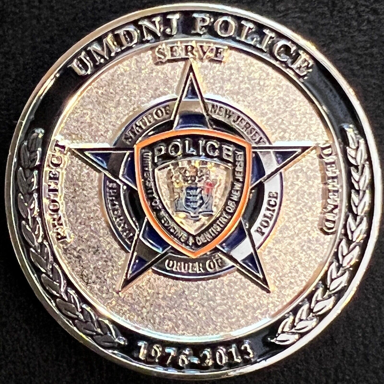 UMDNJ Police Challenge Coin 