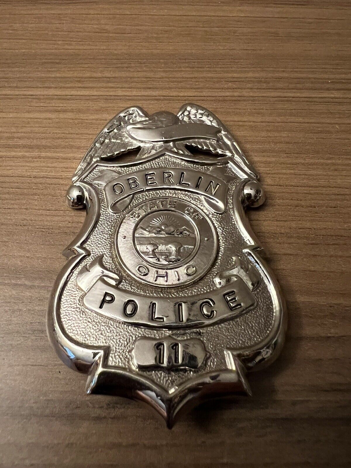 Vintage Ohio Police Badge Obsolete 1950s #11