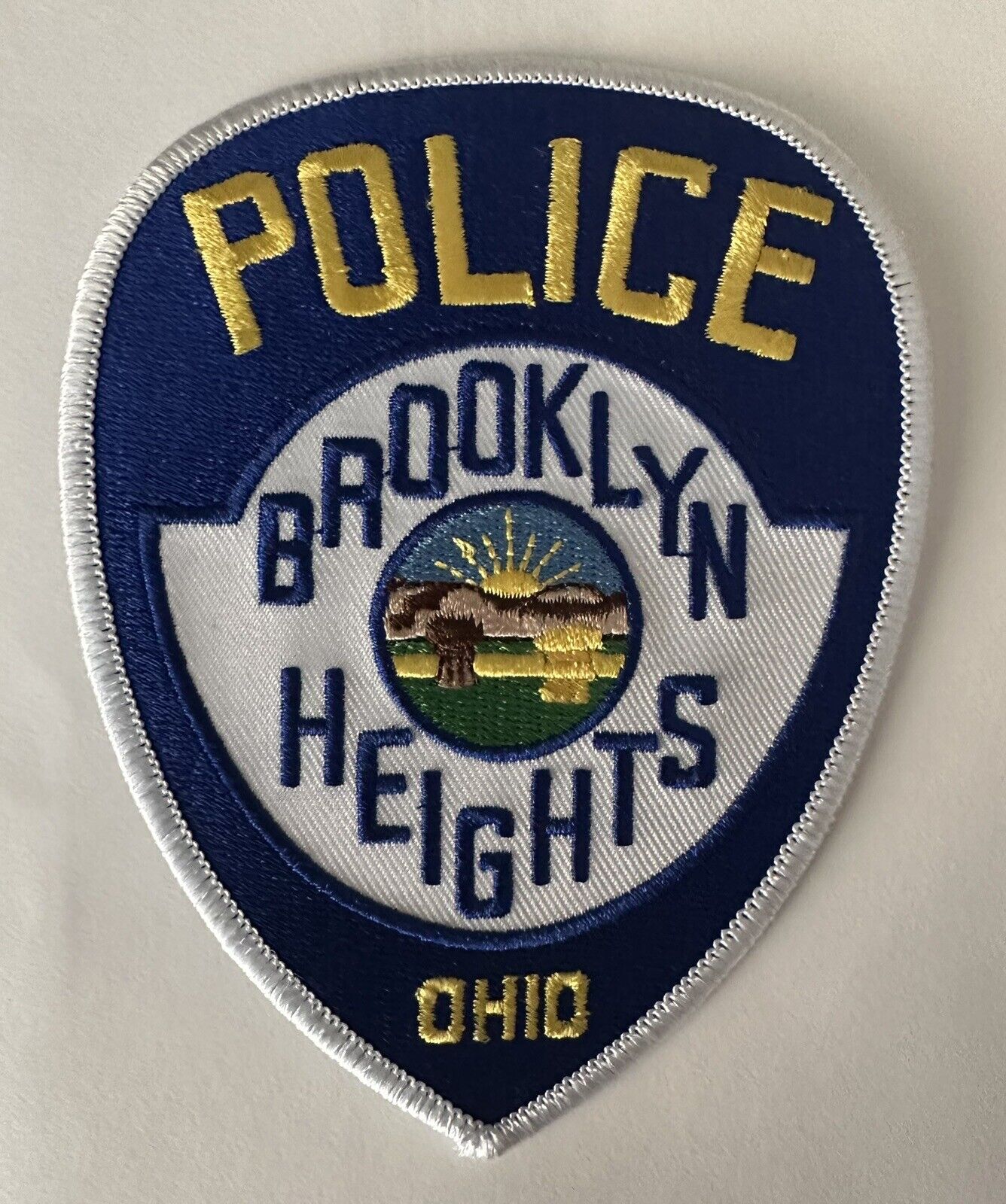 Brooklyn Heights Ohio Police patch