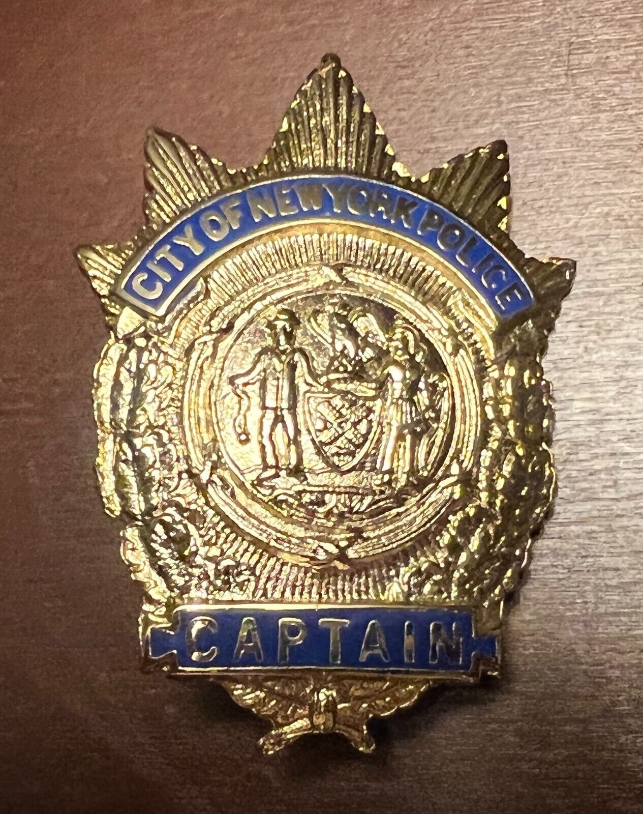 CAPTAIN *OFFICER SECOND* Factory Reject Badge