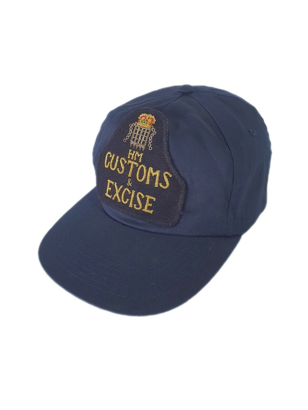 Original British HM Customs & Excise Cap Hat  Blue 